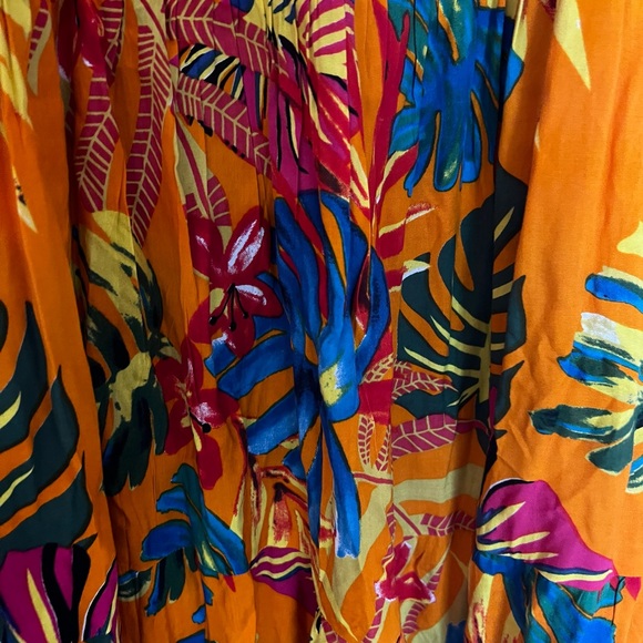 Tropical Tiered Maxi Dress - Picture 3 of 4